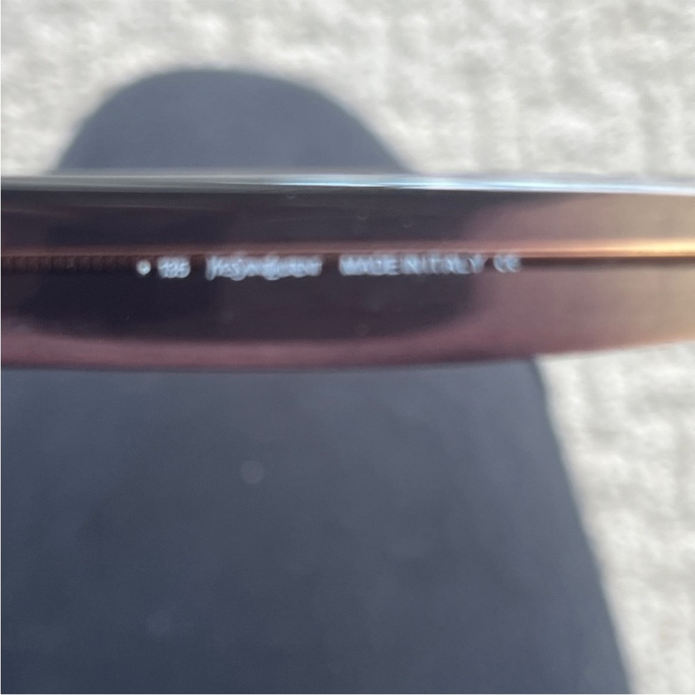 Yves Saint Laurent  Round Oversized Sunglasses - Picture 7 of 7